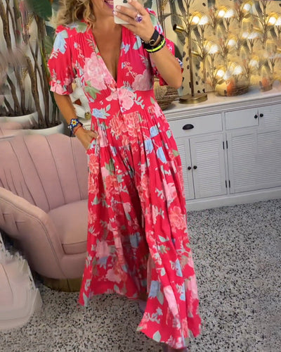 Grace | Floral Maxi Dress