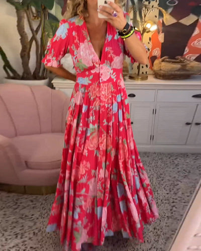 Grace | Floral Maxi Dress