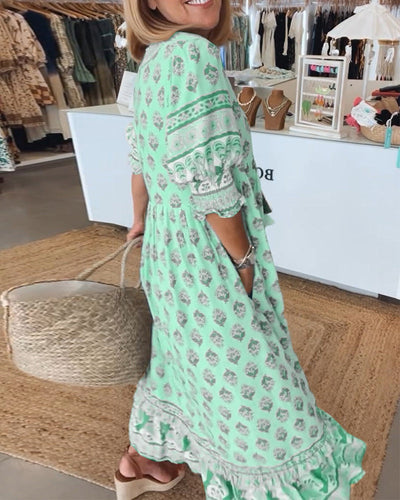 Avery | Boho Maxi Dress