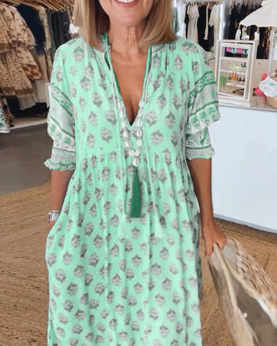 Avery | Boho Maxi Dress