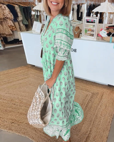 Avery | Boho Maxi Dress
