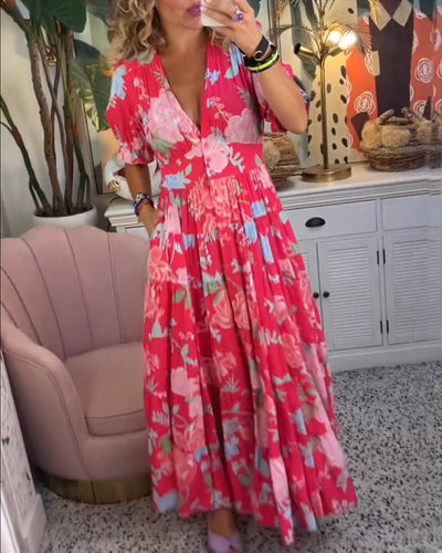 Grace | Floral Maxi Dress