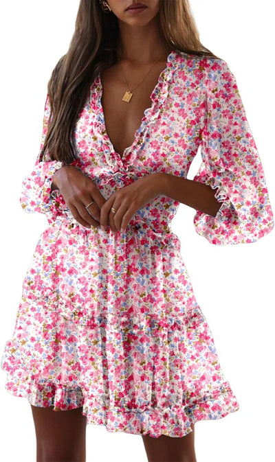 Amaya | Ruffle Mini Dress