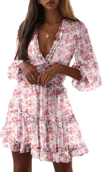 Amaya | Ruffle Mini Dress
