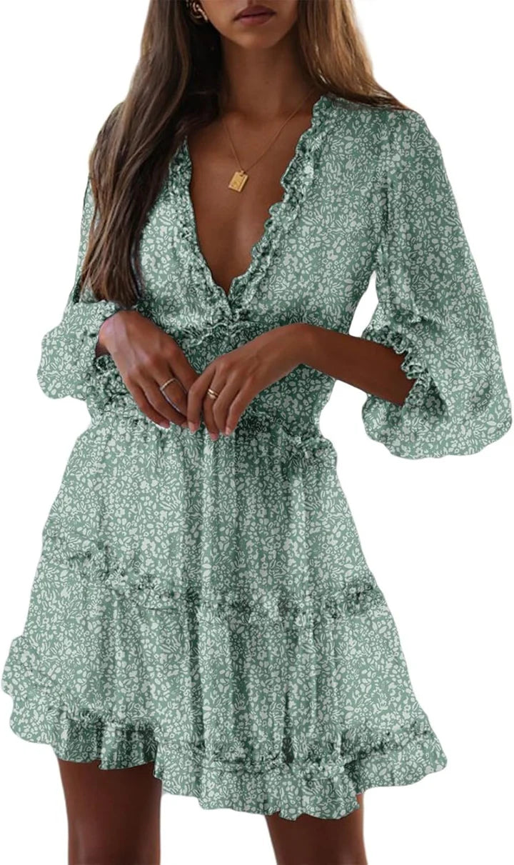 Amaya | Ruffle Mini Dress
