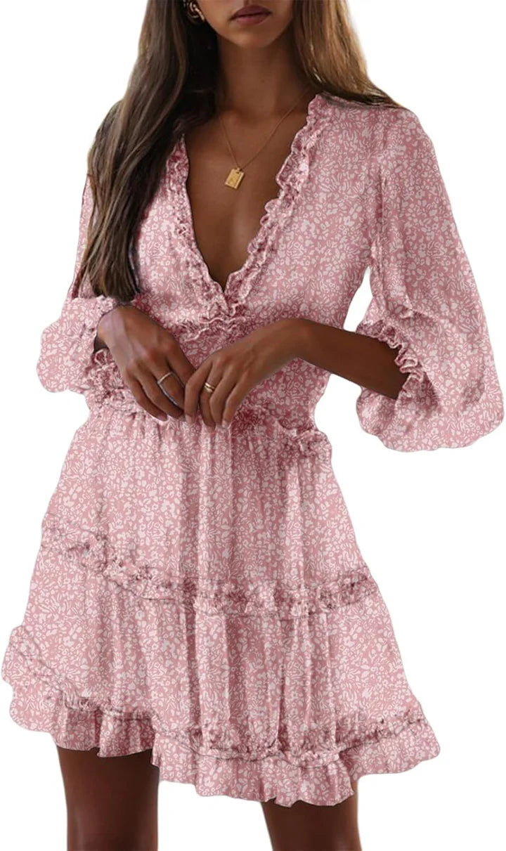 Amaya | Ruffle Mini Dress
