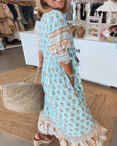 Avery | Boho Maxi Dress