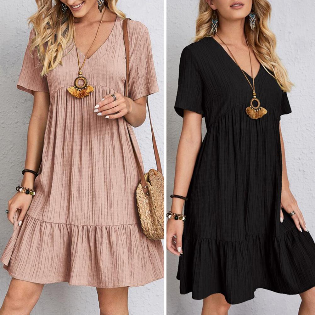 Amily | Ruffle Mini Dress