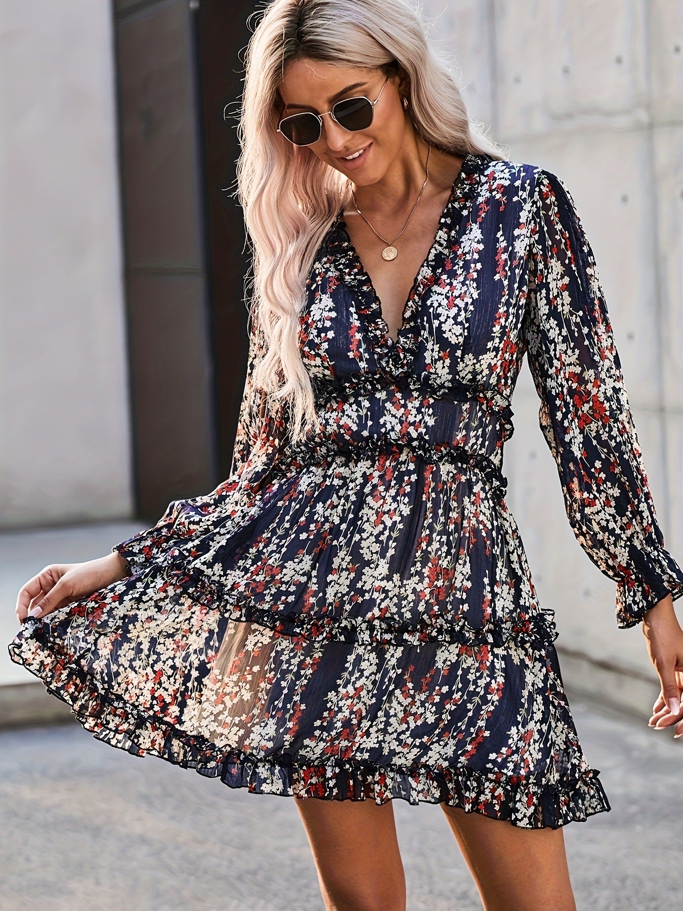 Amaya | Ruffle Mini Dress
