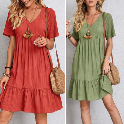 Amily | Ruffle Mini Dress