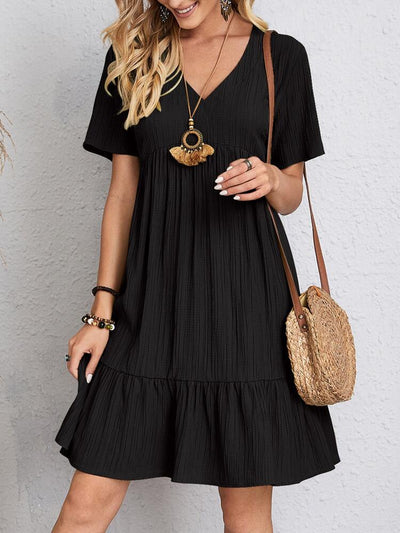 Amily | Ruffle Mini Dress