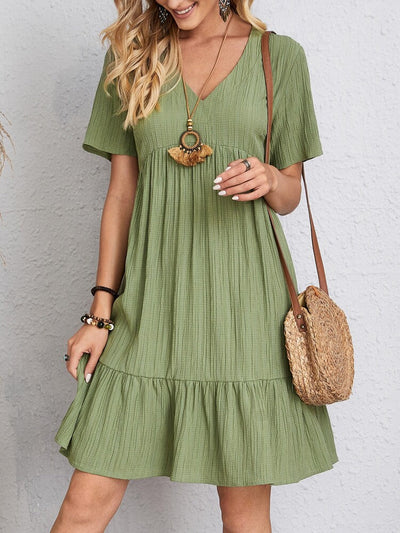 Amily | Ruffle Mini Dress