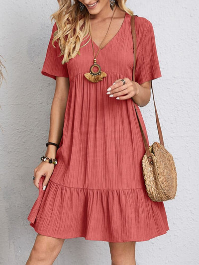 Amily | Ruffle Mini Dress